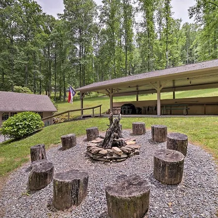 Bryson City Home With Private Fire Pit And Creek! Exterior photo