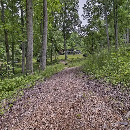 Bryson City Home With Private Fire Pit And Creek! Exterior photo
